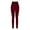 Wine, variant on ZHUGeLI Women's Soft Full Length Leggings High Waist Ankle Length Leggings Pants Tights
