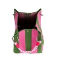 thumbnail image 6 of Deago Women Mini Knit Tote Bag Striped Crochet Bucket Handbag Small Purse Vacation Lightweight Beach Bag Travel Weekend, 6 of 9
