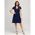 thumbnail image 5 of Womens Mandarin Collar Dress, 5 of 10