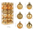 thumbnail image 3 of onlyliua Liquidación Del Día Ofertas Prime Bolas Navideñas Juego de Bolas de Plastico Galvanizado Bolas Colgantes para Árbol de Navidad Ambiente Festivo Accesorios Navideños Decoraciones, 3 of 6