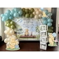 thumbnail image 5 of Blue Pooh Baby Shower Cutouts Decor 3 PCS Cute Winnie Cutout Prop for Boys First Birthday Deocration Welcome Baby Supplies Stand  Prop Centerpiece, 5 of 6