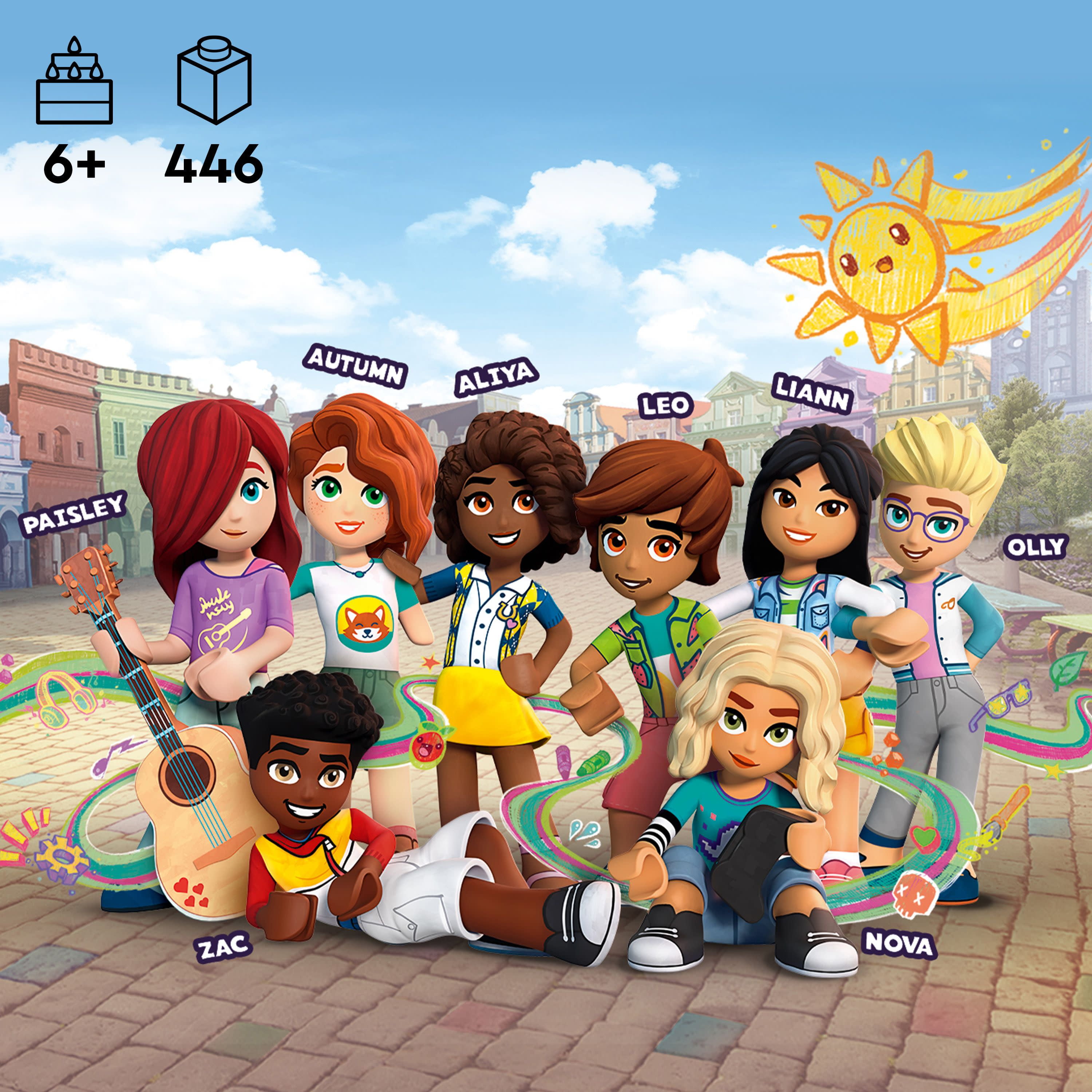 Lego friends characters cheap andrea