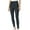 Blue, variant on YYUIJK Women High Waist Tummy Control Casual Fitness Skinny Yoga Pants, Faux Denim Print Women's Bootcut Yoga Pants, Flared Fitness Trousers with Side Pockets Black XXL