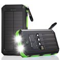 thumbnail image 1 of Cargador solar Durecopow de 20000 mAh, 3 puertos y 4 cables, 1 of 8