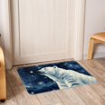 thumbnail image 6 of Polar Bear Polyester Non-Slip Machine Washable Chair Rugs Office Mat Area Rugs Bath Rug, 6 of 6