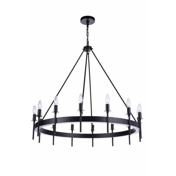 Craftmade Lighting - Larrson - 14 Light Chandelier In Transitional Style-33.5