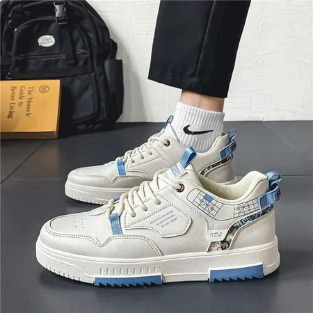 

NAYUKA Men‘s shoes Trend Versatile Casual Shoes Wear-resistant Sneakers for Men Fashion Men Lace up Vulcanized Shoes Zapatillas Hombre