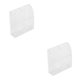 thumbnail image 3 of Advancent Montaje en pared Acrílico Aire acondicionado Caja de control remoto Contenedor Organizador de almacenamiento Caja de hotel Caja de controlador 3Gitter 2piezas Advancent CBP583471, 3 of 5