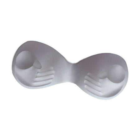 

Women Bra Pads Inserts Breast Lifter Bra Cups Inserts for Bikini Padding Inserts White 28cm