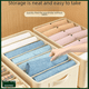 thumbnail image 3 of Caja de almacenamiento de ropa de tela de tablero, compartimento para guardar pantalones, artefacto de almacenamiento, caja de almacenamiento de armario, tipo cajón, 3 of 3