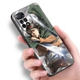thumbnail image 3 of Funda de silicona negra Levi Ackerman para Xiaomi Redmi Note 12 + 11 11S 11T 11E 10 10T 5G 10S 9S 9 8T 7 6 Pro, 3 of 5