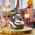thumbnail image 6 of Christmas Musical Box Music House Ornament Lighted with 8 Songs for Holiday Fireplace Party Favors, 6 of 9