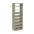 thumbnail image 4 of Easy Track Rs1600-Cg 24" Shoe Shelves - Weathered Grey (3 Count), 4 of 6