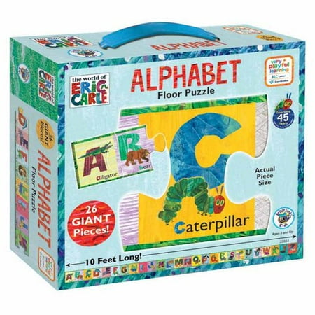 See Inside Alphabet Puzzle - The World of Eric Carle Alphabet Floor Puzzle