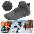 thumbnail image 1 of Zapatos Descalzos Felpa Botines Minimalistas Botas Nieve Descalzas para Hombres Y Mujeres, 1 of 9