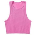 thumbnail image 3 of Ruyang Women's Vests Summer Tank Tops for Women Women’s Square Neck Seamless Sleeveless Cropped Tank Yoga Crop Tops Loose Fit Work Blouses Shirts, 3 of 5