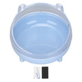 thumbnail image 1 of Comedero inclinado para gatos con boca oblicua para mascotas, protege la columna vertebral de perros, cachorros y animales pequeños. Azul., 1 of 14