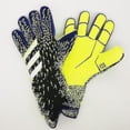 thumbnail image 2 of Goalkeeper Gloves Premium Quality Football Goal Keeper Gloves Finger Protection zhangyuxiang LED, 2 of 2