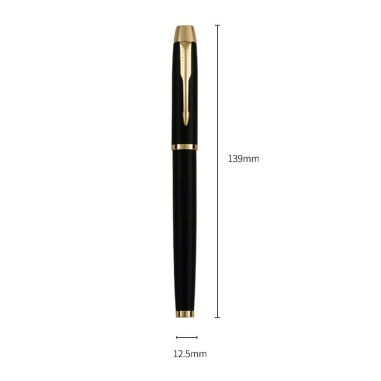 OBE WISEUS 0.38 Pens Fine Point,Smooth Writing 5 Count (Pack of 1), Black