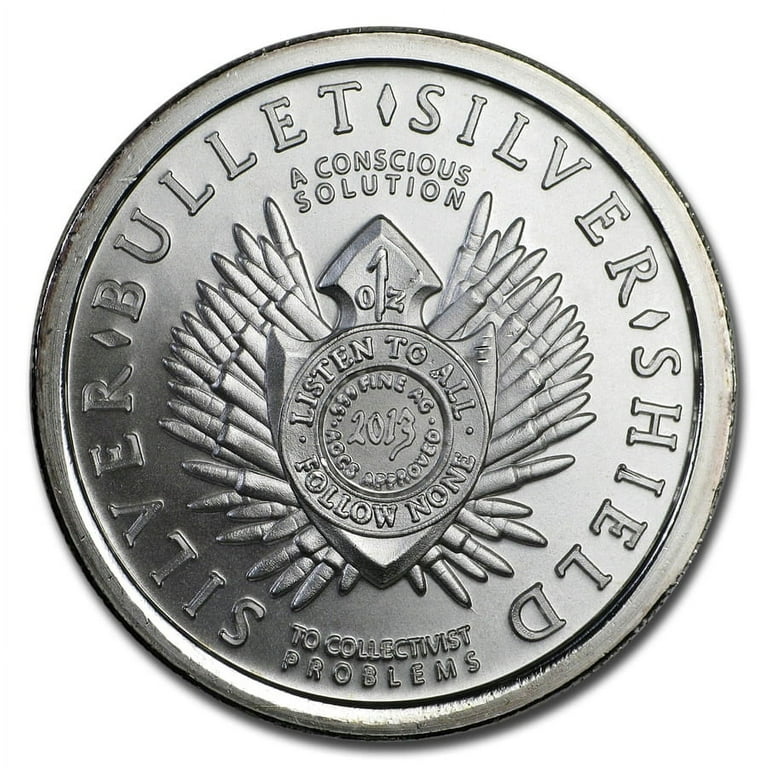 1 oz Silver Round - Silver Shield Series (Random Year & Design