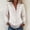 White, variant on Boyscolos Women Faux Suede Fringe Polo Shirts Point Collar Long Sleeve Western Cowboy Button Down Womens Western Tops Brown XL