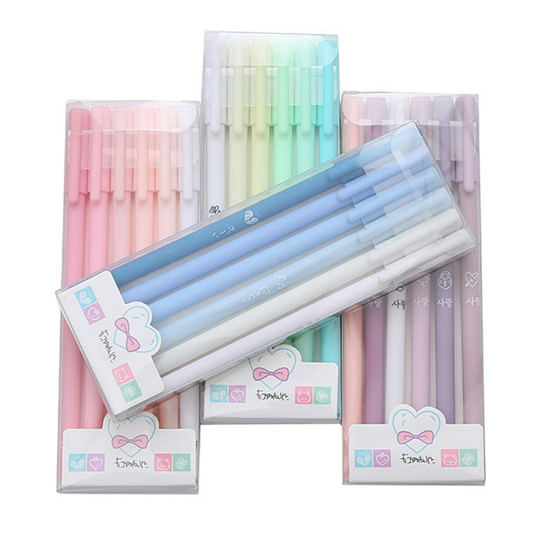 XINDI 6 Refills Colors Cute Kawaii Multicolor Pens Multifunction