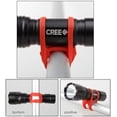 thumbnail image 2 of Soporte para linterna para bicicleta, correa de silicona, correas de goma para atar, banda de silicona para bicicleta, casco con linterna, montaje de luz para teléfono, 5 uds. RV, 2 of 5