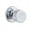 Passage Function & Polished Chrome, variant on Sure-Loc BG101 32D Bergen Passage Door Knob Set - Satin Stainless