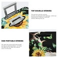 thumbnail image 5 of Gaeub Sunflower Skull Boho Watercolor Background Elastic Luggage Cover with Concealed Zipper Dust-Proof Luggage Cover Protector - 18-32 inch - X-Large, 5 of 9