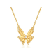 thumbnail image 1 of Collar Xtellar dorado Con Dije De Mariposas Oro 18k Para Mujer, 1 of 4