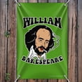 thumbnail image 3 of William Bakespeare Shakespeare Getting Baked Funny Humor Home Business Office Sign, 3 of 4