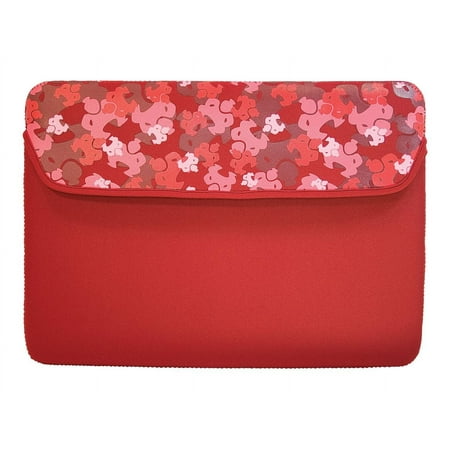 Mobile Edge Sumo Camo 10" Tablet Neoprene Sleeve - Protective sleeve for tablet - neoprene - red