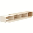 thumbnail image 3 of Nexera Arlo 66" - 108" Extendable Tv Stand, Natural Blonde Oak, 3 of 7