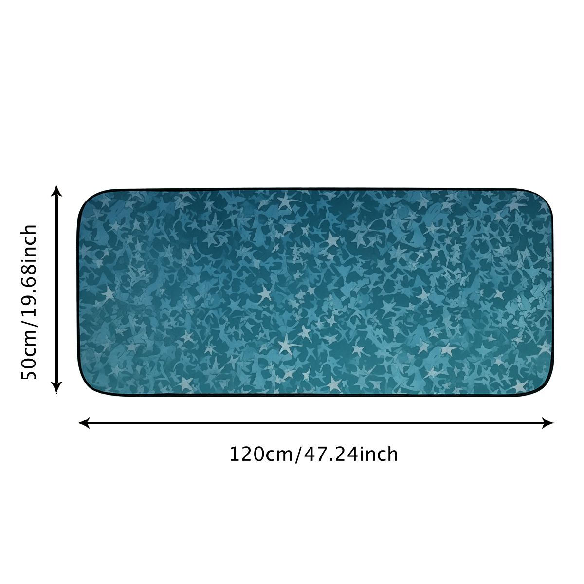 Qinduosi Welcome Mat, Decorative Door Mat, Door Mat with Non-Slip Rubber Backing, Easy Cleaning, Traps Dirt, Rug for Entry, Patio, Garage