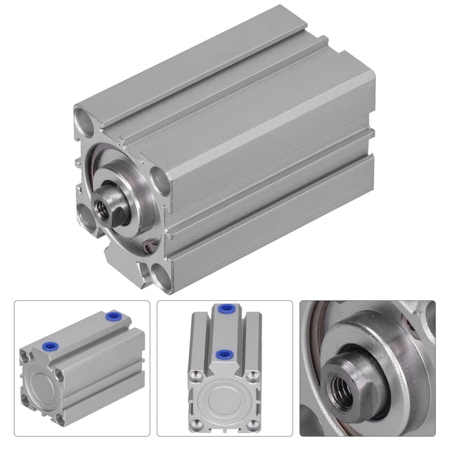 Steel Air Cylinder, Small Light Weight Guide Pneumatic Accessories Air Cylinder For Industry SDA32X75