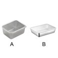 thumbnail image 3 of Stainless Steel Square Plate with Lid, Multipurpose Food Storage Box, 3 of 5