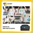 thumbnail image 4 of Compatible for HP 87X Toner Cartridge CF287X CF287A 87A 1-Pack LaserJet Enterprise M506 M506n M506x M506dn MFP M527 Series Pro M501n M501dn High Yield Printer Ink, 4 of 9