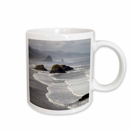 

3dRose Cannon Beach and Haystack Rock Oregon USA - US38 JWI0508 - Jamie and Judy Wild Ceramic Mug 15-ounce