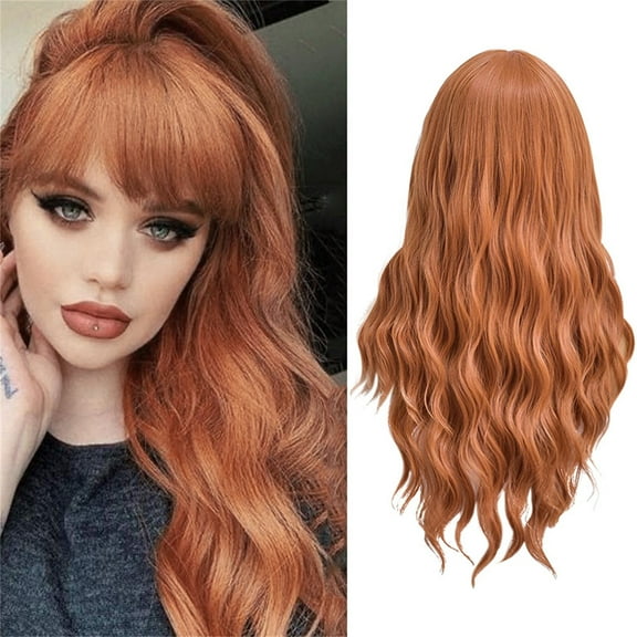 UTOURS Women's Fashion Wig Brown Synthetic Hairshort Wigs hair Wave Wig