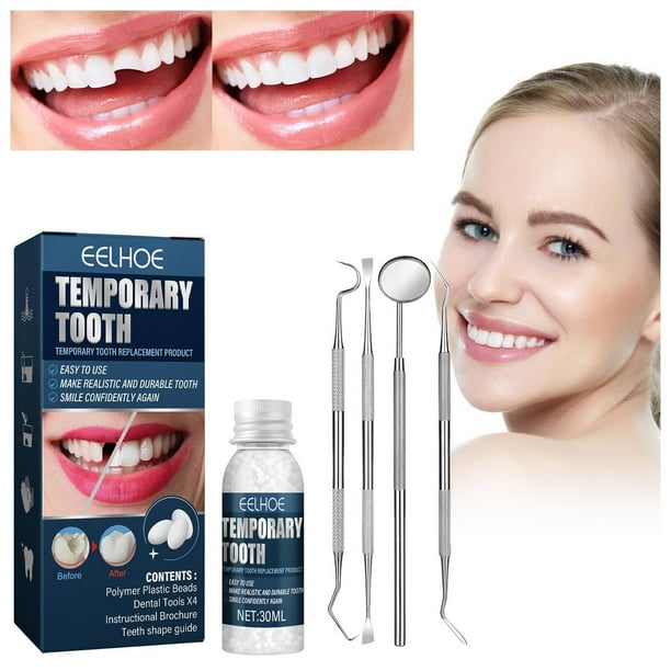 Tooth Filling Set Plastic Modification Teeth Glue Missing Tooth Broken