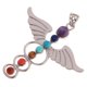 thumbnail image 1 of Piedra Preciosa Piedras Multicolores ángel Colgante Joyería jinwen Pendiente del encanto, 1 of 8