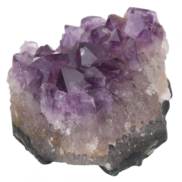 HURRISE Irregular Natural Amethyst Cluster Ornament Art Crafts for Stones Collection Home Decor,Irregular Amethyst Ornament,Amethyst Ornament