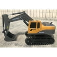 thumbnail image 6 of Fridja 1:24 Scale 6 Channel Alloy Remote Control Excavator with Realistic Sound Effects, 360° Rotation & LED Indicators, 2.4GHz RC Construction Vehicle Toy, 6 of 6