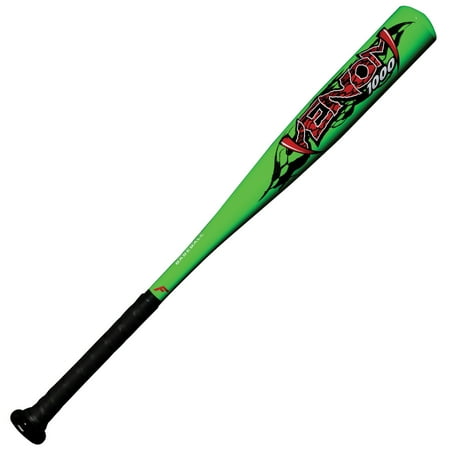 Franklin Sports Venom Youth Teeball Bat - Aluminum Kids Bat - Drop-10 26"in./16oz - Green