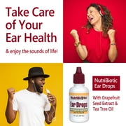 NutriBiotic Ear Drops with GSE, 1 Fluid Ounce