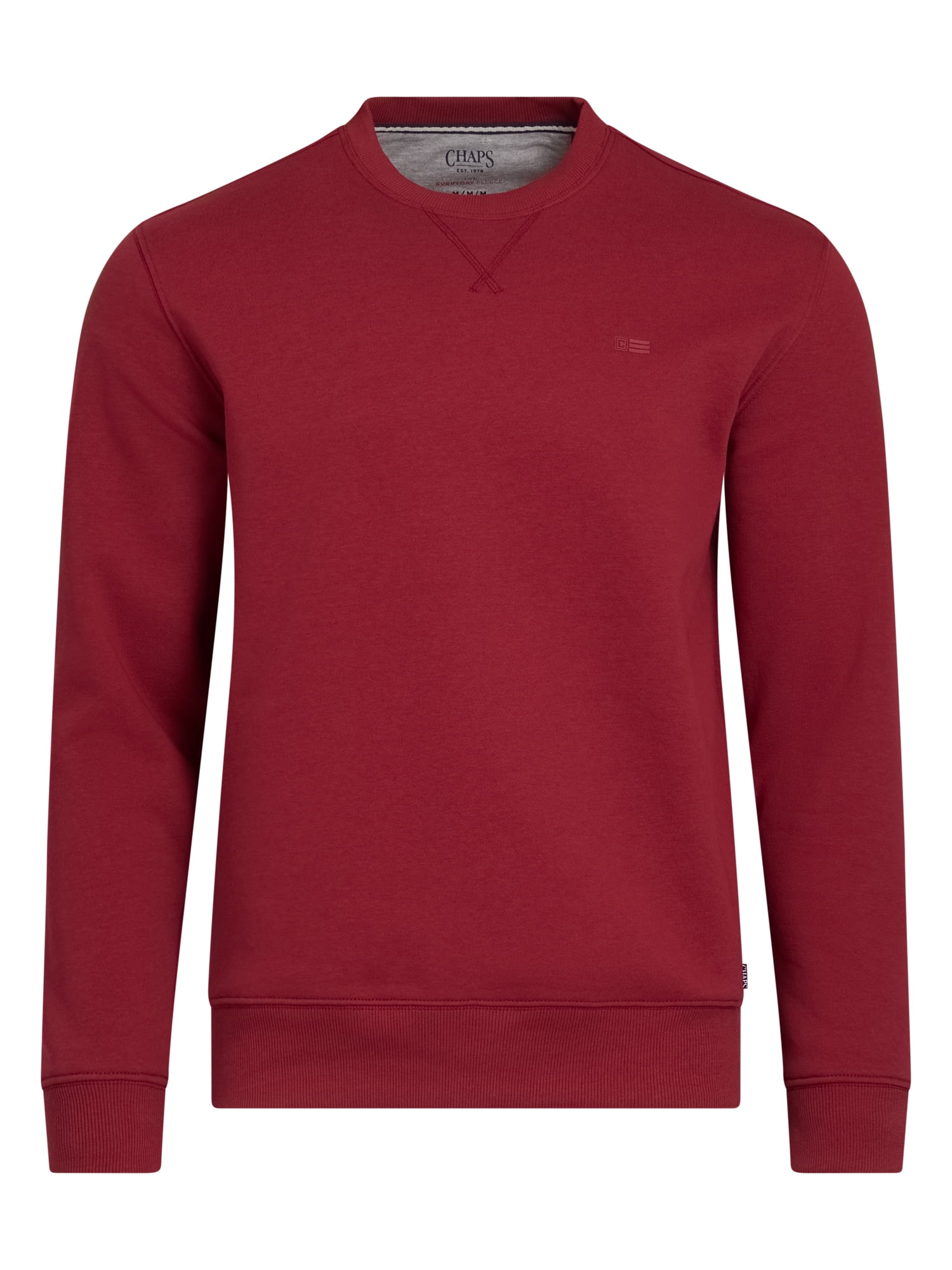 Chaps Men's & Big Men's Everyday Fleece Crewneck Sweatshirt, Sizes S-2XL