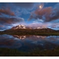 thumbnail image 3 of Zhang, Yan 16x15 Black Modern Framed Museum Art Print Titled - Patagonia: Dance Of The Clouds, 3 of 5