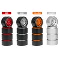 thumbnail image 3 of 4PCS Metal 1.9 Beadlock Wheel Rim Hub for 1/10 Traxxas Hsp Redcat Rc4wd Tamiya Axial SCX10 D90 HPI RC Car, 3 of 7