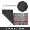 thumbnail image 6 of Pink Diverse Mandala Pattern Kitchen Rugs Sets Of 2,Anti Fatigue Kitchen Mat Rugs Non Slip Washable,Decorative Kitchen Floor Mats for Kitchen,Sink,Laundry,17"x30"+17"x47", 6 of 7