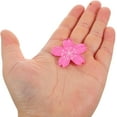 thumbnail image 5 of Worgeous 10pcs Transparent Acrylic Flower Charms For Jewelry Making Diy Pink Flower Pendants Cute Elegant Floral Charms For Keychains Bracelets, 5 of 8